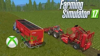 Farming Simulator 17 Colhendo beterrabas!