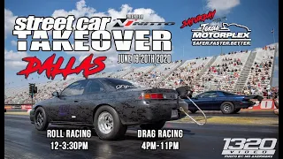 Dallas Street Car Takeover 2020 Drag Racing AfterDark Coverage Lol