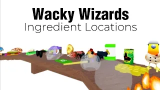 Wacky Wizards - Ingredient Locations (Part 1)