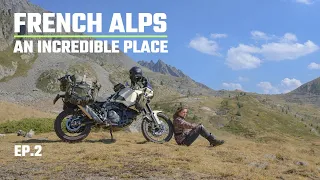 An incredible place - FRENCH ALPS SOLO motorcycle tour - Gorges de Daluis, Col de la Lombarde EP.2