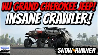 SnowRunner - WJ Grand Cherokee Jeep Crawler! (The Grand Hero)