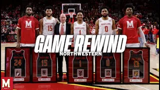 Men's Basketball Highlights | Maryland 75, Northwestern 59