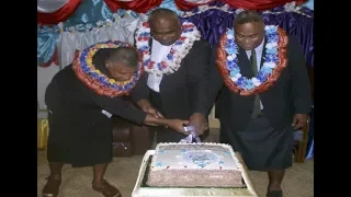 Fijian Minister for Fisheries, officiates at the launch of the Human Resources Operational Manual