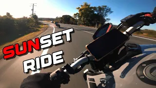MT-09 SUNSET RIDE // DUAL COMMENTARY