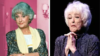 Sad Final Days of Bea Arthur Maude and Dorothy Zbornak The Golden Girls