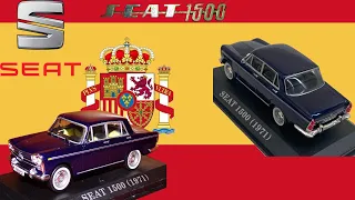 Seat 1500/1800 escala 1/43 #modelismo #seat