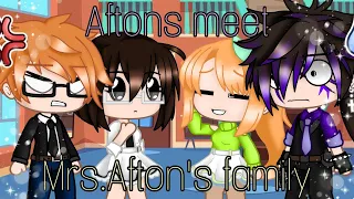 The Aftons meets Clara's Family / special 200 followers / My AU / FNAF / gacha_duvar #aftonfamily