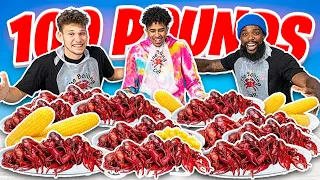 2HYPE 100 Pounds Craw Fish Mukbang!