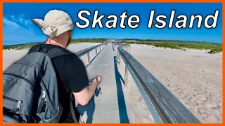 Skating on an Island!