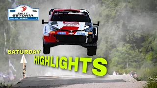 WRC RALLY ESTONIA 2023 || Saturday Highlights - Flatout and maximum Attack