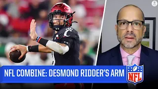 NFL Combine: Desmond Ridder's ARM STRENGTH [Player Analysis & Breakdown] | CBS Sports HQ