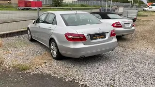 Wieder ein gepflegter Japan Reimport - E 350 Avantgarde