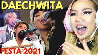 THEY POPPED OFF! 😲 BTS 0T7 'DAECHWITA' [2021 FESTA] 🔥 SOO WOO ZOO MUSTER | REACTION/REVIEW