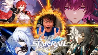 EVERY HONKAI STAR RAIL Character Trailer (March 7th - Jingliu) REACTION