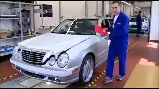 How to make Mercedes E 55 AMG W210. Plant AMG.