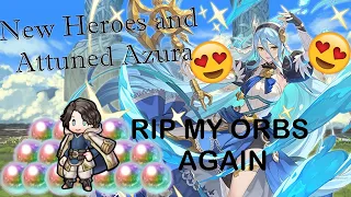 Using ALL MY F2P ORBS To Fully Merge Attuned Azura | Fire Emblem Heroes