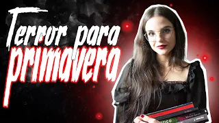 TOP 5: novelas de TERROR ideales para leer en PRIMAVERA 📚🌸 | moonlight books