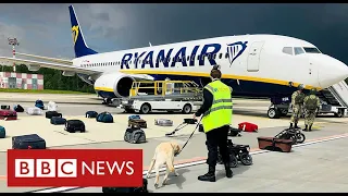 Sanctions on Belarus after “state-sponsored hijacking” of Ryanair flight - BBC News