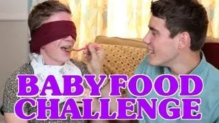 Disgusting Baby Food Challenge (ft. Alfie Deyes) | Tyler Oakley