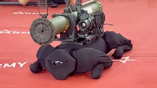 Робот-собака с гранатометом РПГ-26, «российского производства», оказался китайским