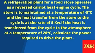 Pk nag question 6.7 of the chapter 6 of the thermodynamics