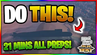 HOW TO COMPLETE CAYO PERICO HEIST PREPS in UNDER 21 MINS!! (GTA ONLINE)