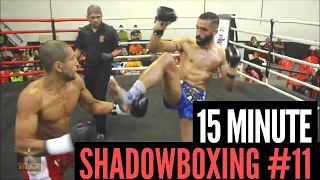 15 MINUTE SHADOWBOXING WORKOUT CATCHING KICKS