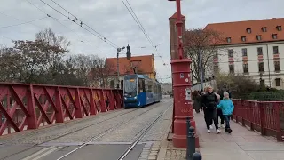 Tragiczny stan torowiska we Wrocławiu Ostrów Tumski