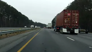 Interstate 75 - Georgia (Exits 310 to 296) southbound