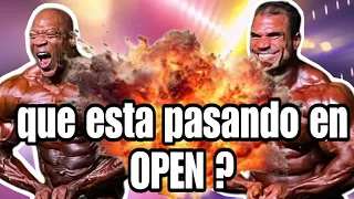 Se hunde la categoría open