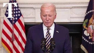 President Biden appears to forget Hamas's name at press conference