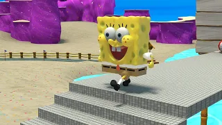 Falling down the stairs #SpongeBob