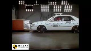 Mazda 626 1997 ANCAP Crash Test (3 stars)