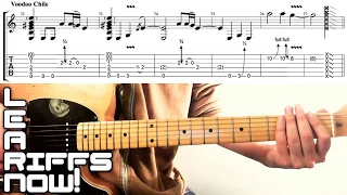 VOODOO CHILD Guitar Lesson Jimi Hendrix Tab 🤘👌🕴🌶 Learn Riffs Now!