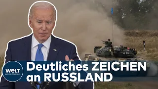 ÄRGER MIT RUSSLAND: US-Präsident Biden stellt sich klar hinter Ukraine