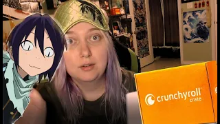 Anime Unboxing & Review LootCrate Crunchyroll April Never Give Up