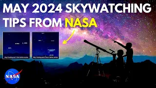 May 2024 Skywatching: Planets Align and Eta Meteors Shine!!