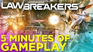 5 Minutes of LAWBREAKERS Gravity-Twisting Gameplay