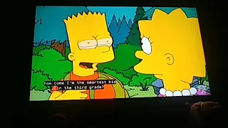 Bart and Lisa are lost! 🌳