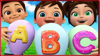 🔴 Let’s Learn Our ABC’s | Kids Songs & Nursery Rhymes by Banana Cartoon Preschool Sign Language