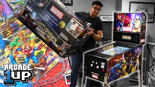 DIGITAL PINBALL!? Arcade1UP Marvel Pinball - ULTIMATE UNBOXING & REVIEW!