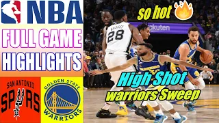 San Antonio Spurs vs Golden State Warriors [FULL GAME] QTR | NBA Highlights 2024