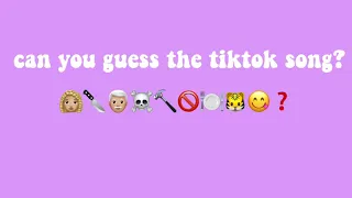 guess the tiktok song/dance by using emojis