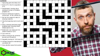 How To Solve Dave Gorman's New Cryptic Crossword