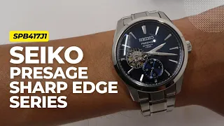 Seiko SPB417 Presage Sharp Edged Open Heart