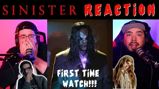 SINISTER (2012) First time reaction!! | Creeping ourselves out!