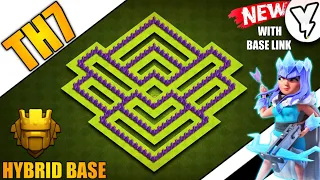 NEW [BEST] TOWN HALL 7 (TH7) HYBRID/FARMING BASE LAYOUT 100% TESTED 2020!! | WITH BASE LINK | COC✔✔