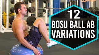 12 Bosu Ball Six Pack Ab Exercise Variations