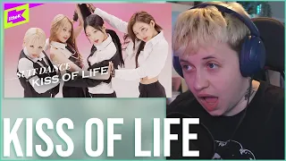 KISS OF LIFE (키스오브라이프)- MIDAS TOUCH SUIT DANCE & NOTHING SHOWCASE STAGE || REACTION