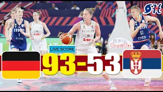 Belgium vs Serbia Women Basketball Live Play by Play | Quarter-Finals | FIBA Women's EuroBasket 2023